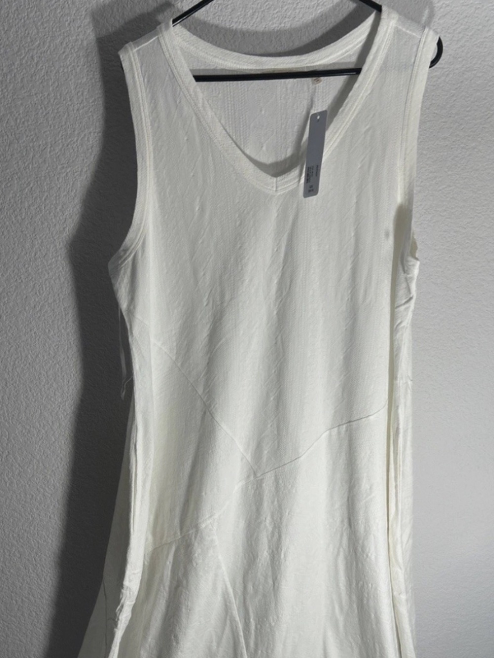 NWT Soft Surroundings Bailey Dress Maxi Star White Lightweight Womens 2X